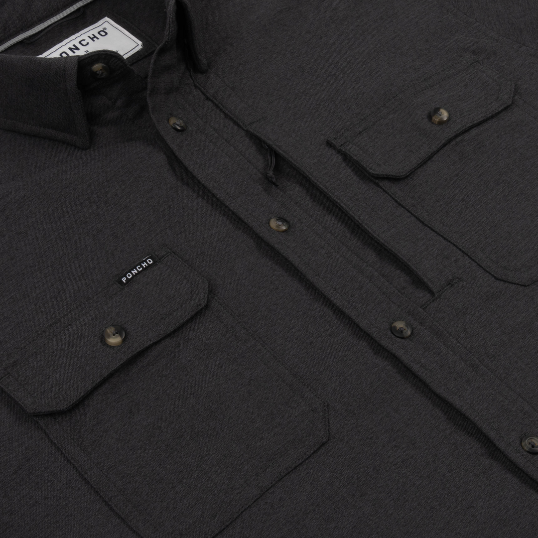Poncho The Nighthawk Long Sleeve Shirt, detail