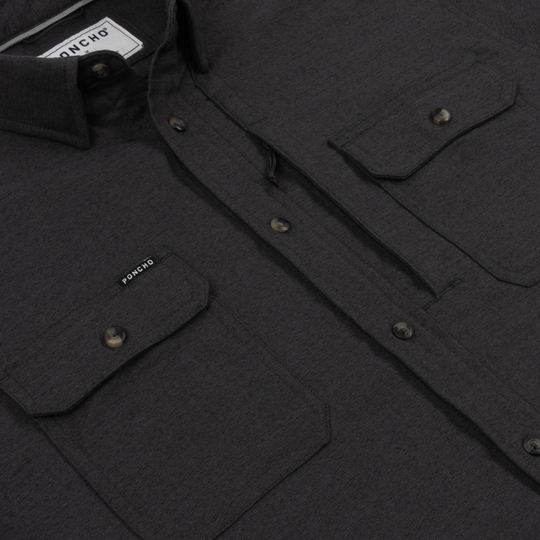 Poncho The Nighthawk Long Sleeve Shirt, detail