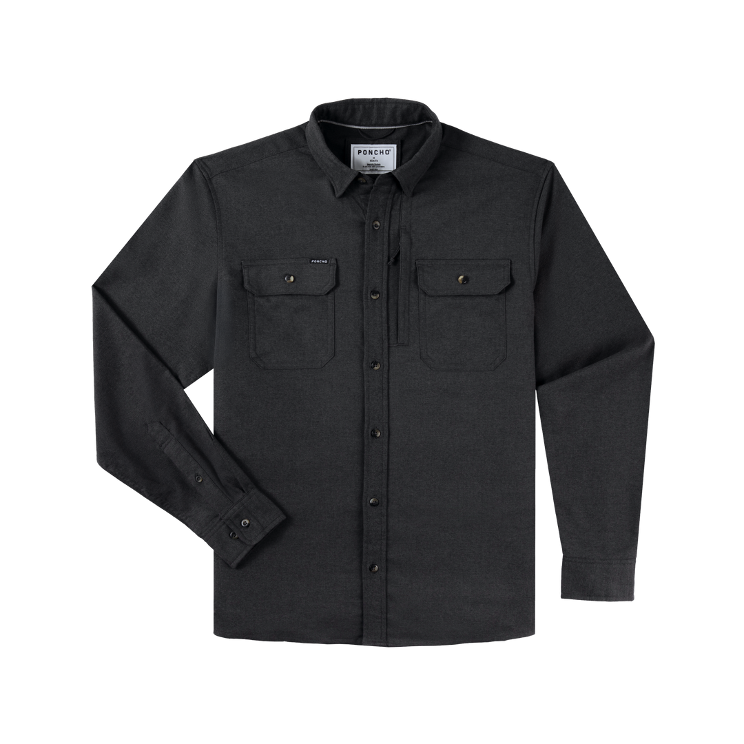 Poncho The Nighthawk Long Sleeve Shirt, front view