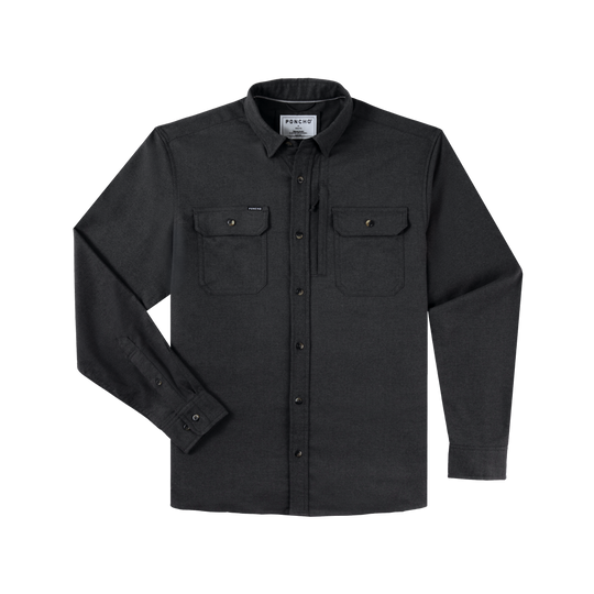 Poncho The Nighthawk Long Sleeve Shirt, front view
