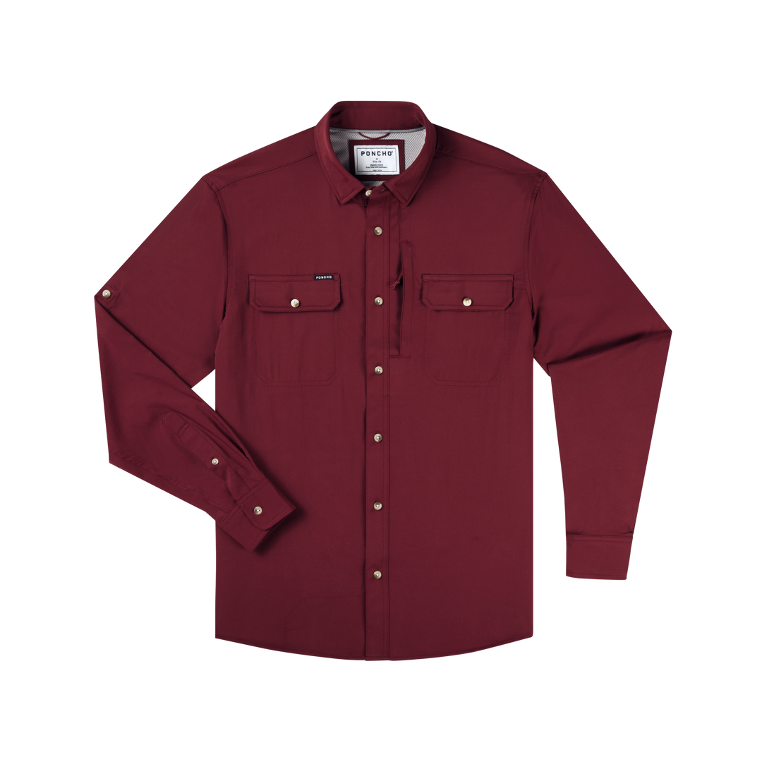 Poncho The Old Army Long Sleeve Shirt, front view
