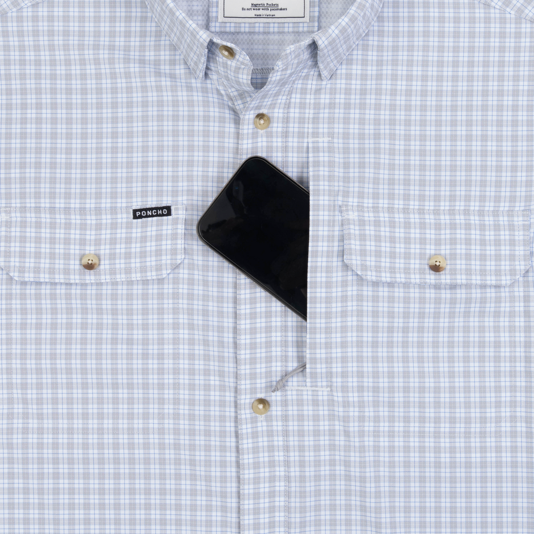Poncho The Overcast Short Sleeve Shirt, detail, view 3