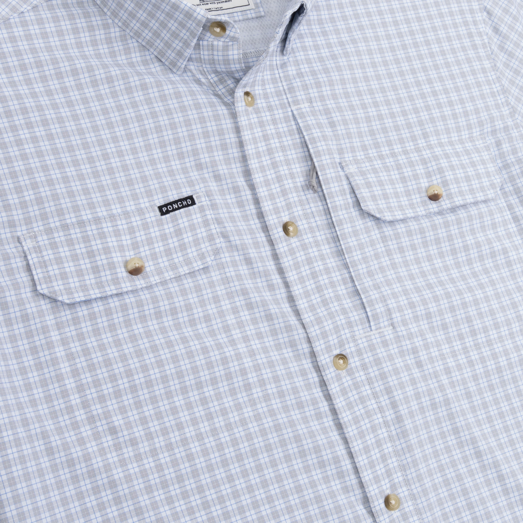 Poncho The Overcast Short Sleeve Shirt, detail