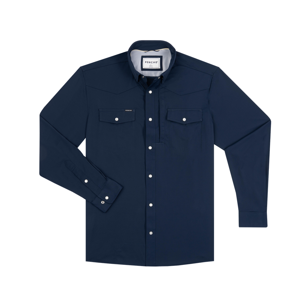 Poncho The Pacifico Long Sleeve Shirt, front view