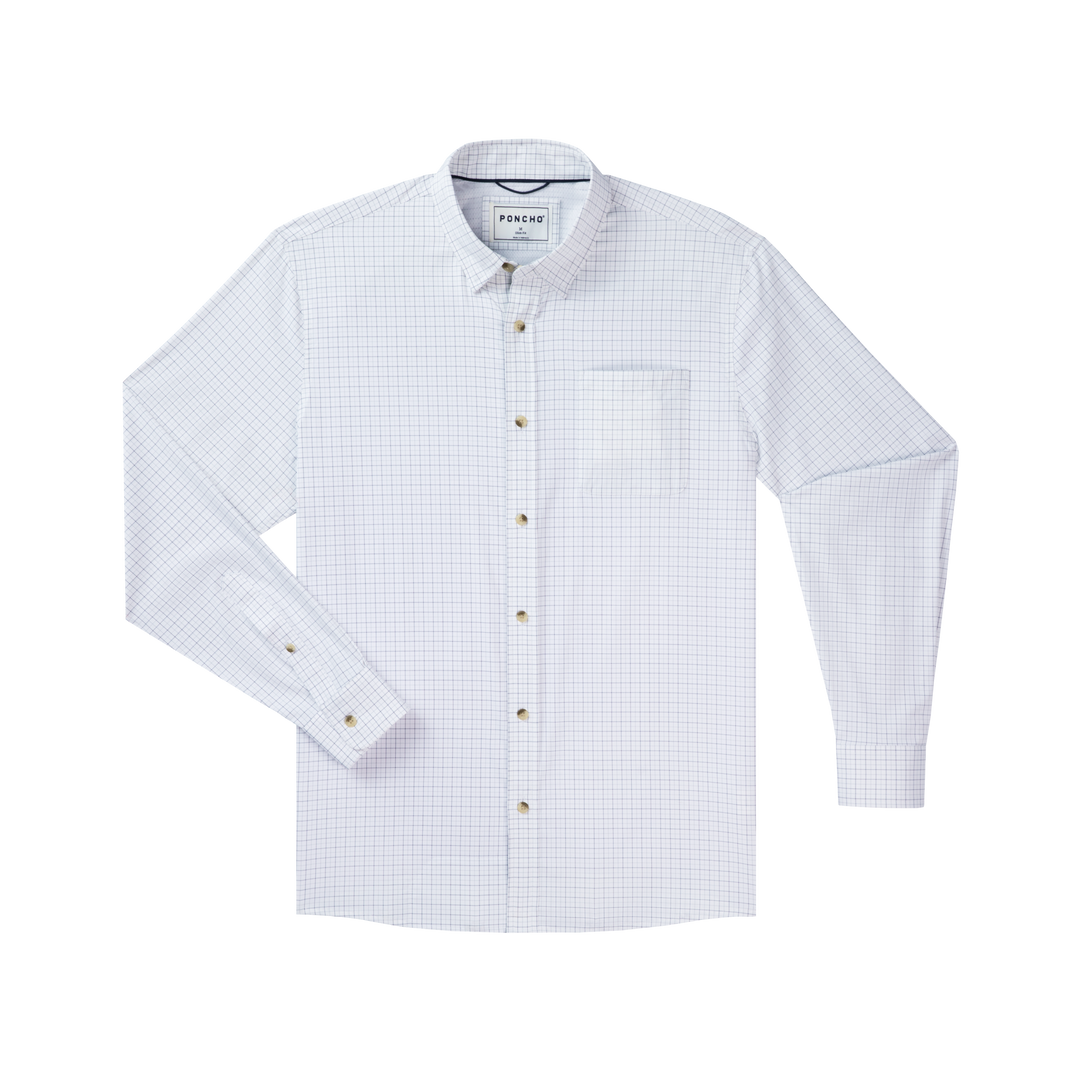 Poncho The Palmetto Long Sleeve, front view, view 2