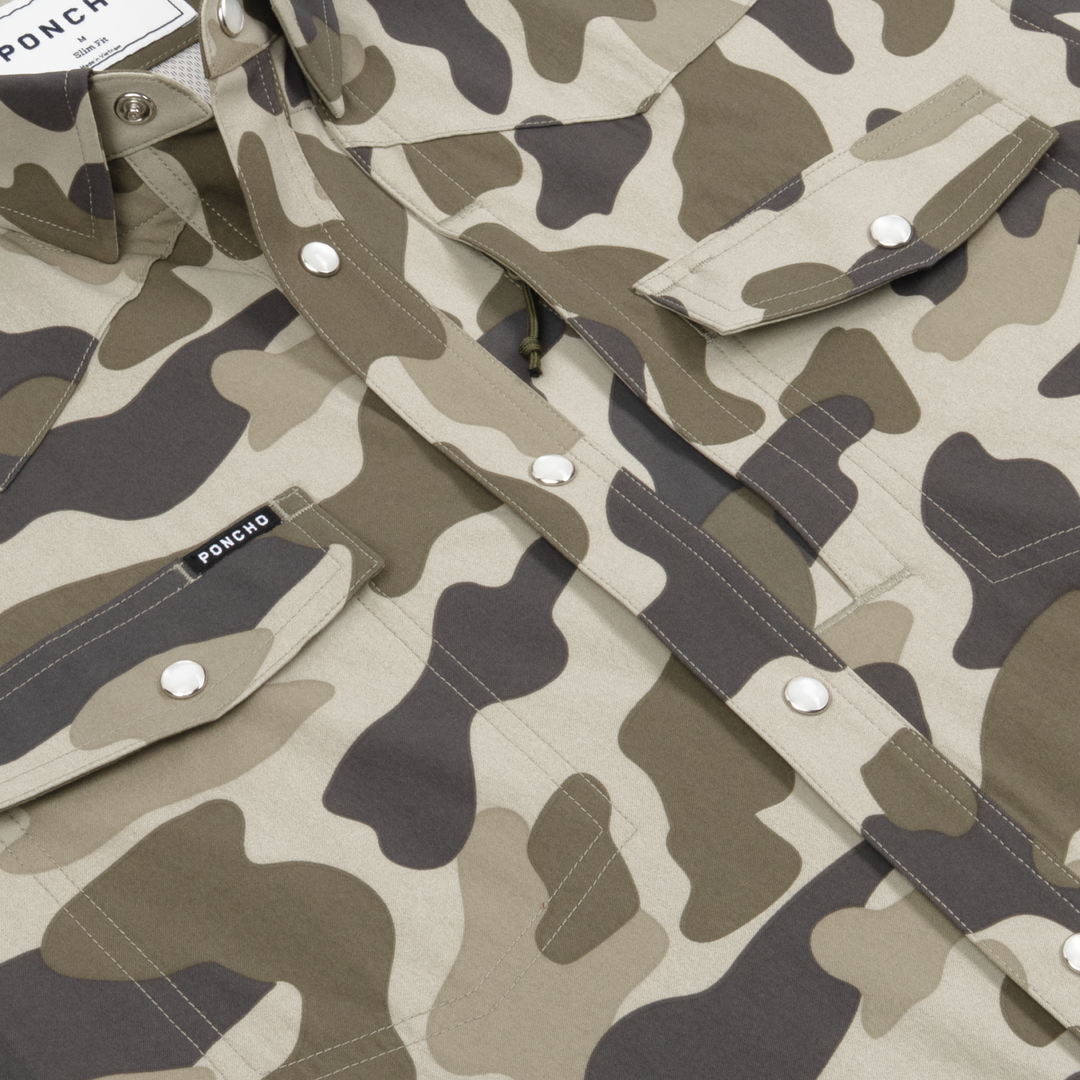 Poncho The Pampa Short Sleeve Shirt, detail