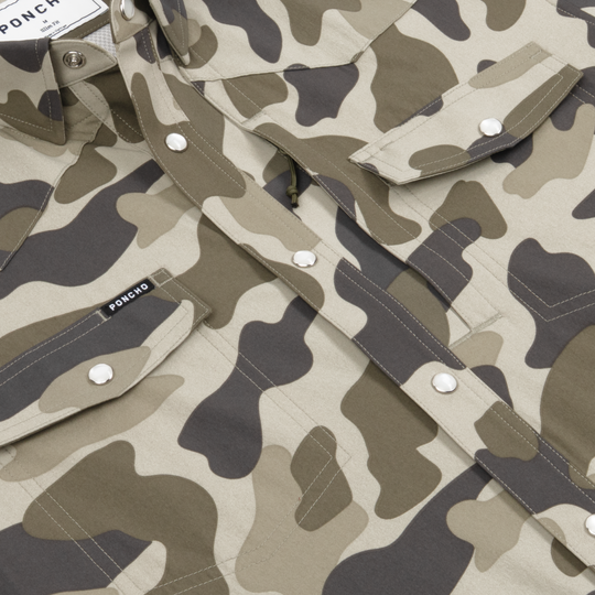 Poncho The Pampa Short Sleeve Shirt, detail