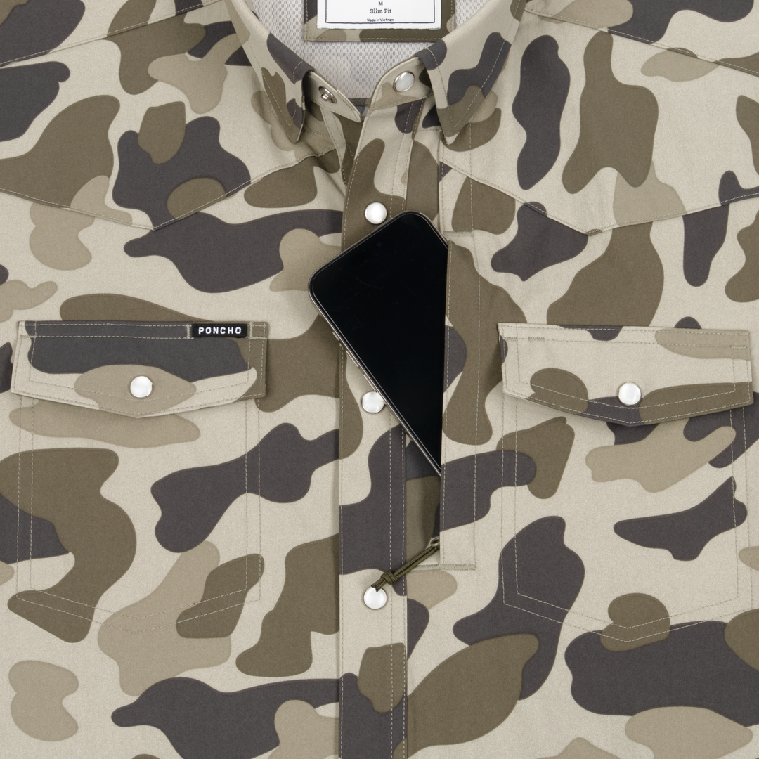 Poncho The Pampa Short Sleeve Shirt, detail, view 3