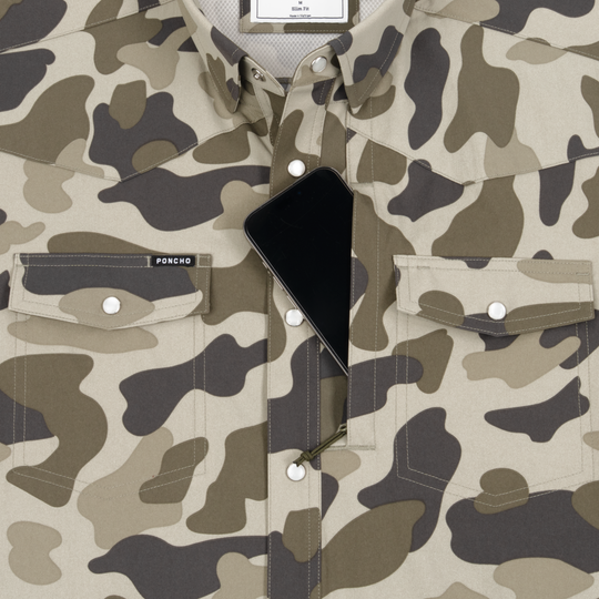 Poncho The Pampa Short Sleeve Shirt, detail, view 3