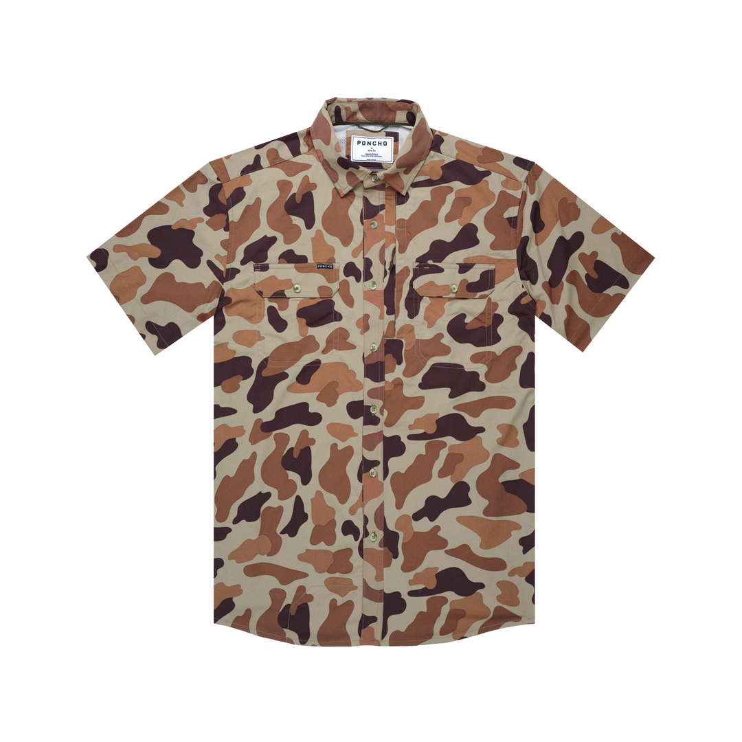 Poncho The Pato Short Sleeve Shirt, front view