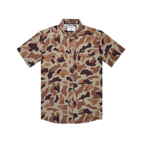 Poncho The Pato Short Sleeve Shirt, front view