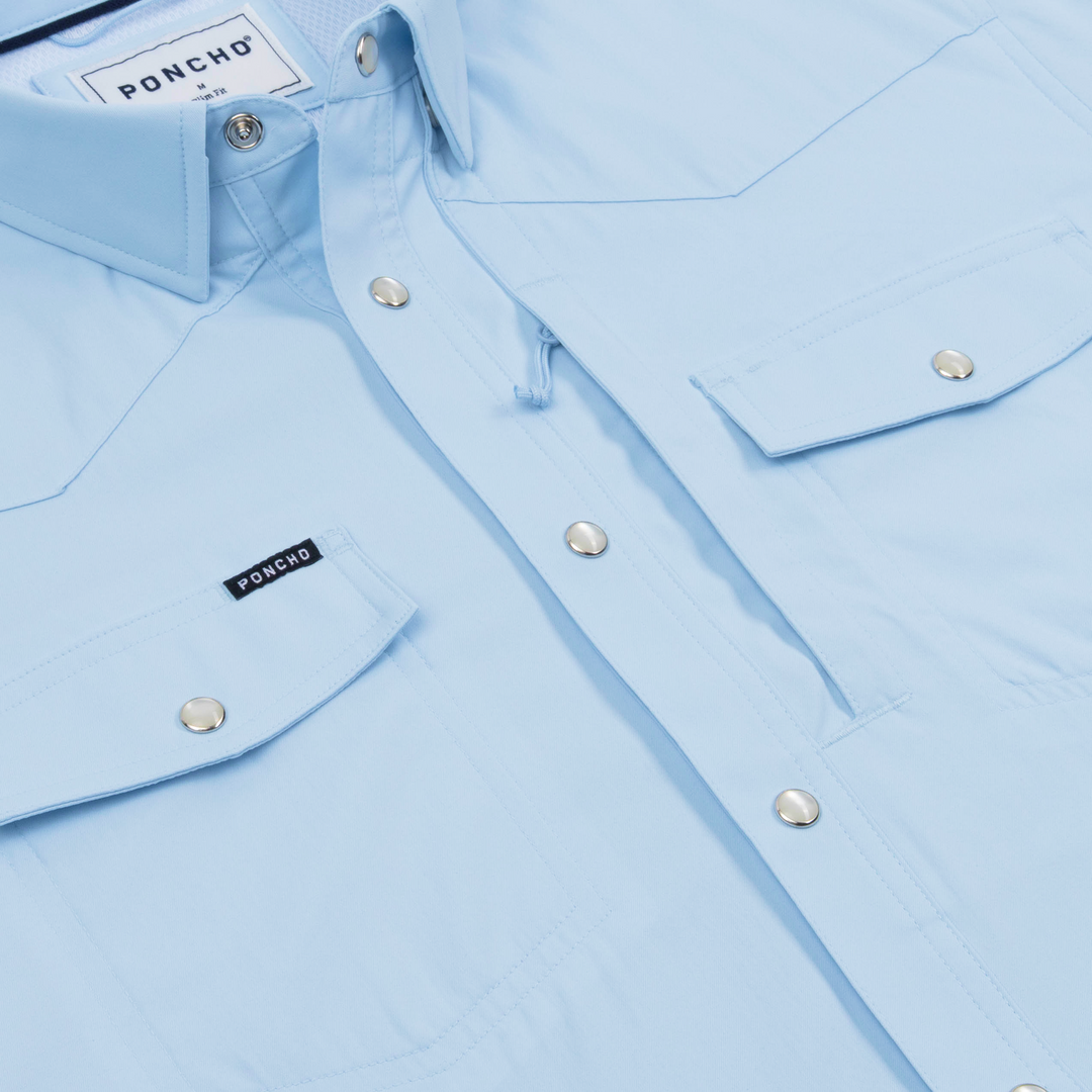 Poncho The San Gabriel Long Sleeve Shirt, detail
