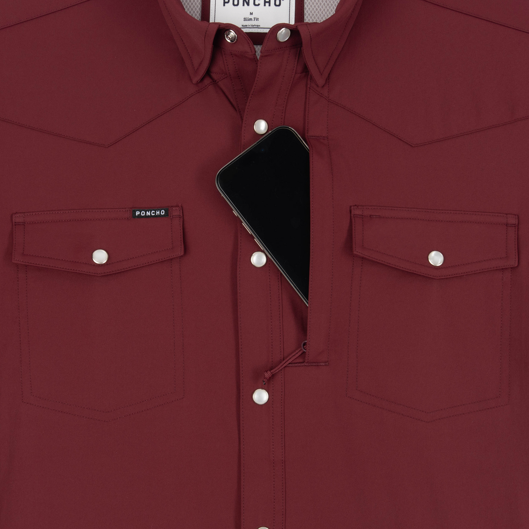 Poncho The Kyle Short Sleeve Shirt, detail, view 3