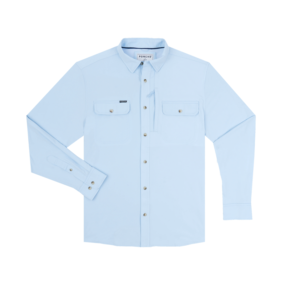 Poncho The Purist Long Sleeve Shirt, front view
