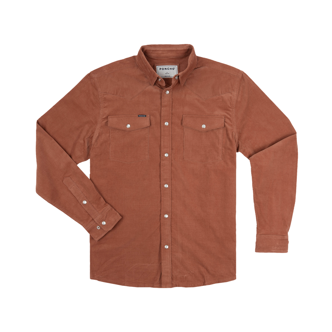 Poncho The Red Bud Long Sleeve Shirt