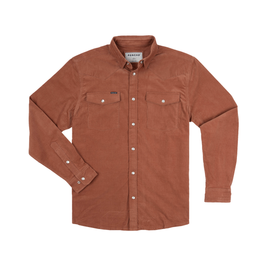 Poncho The Red Bud Long Sleeve Shirt
