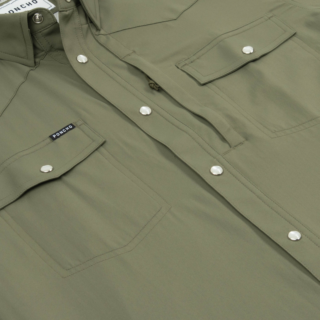 Poncho The Sabine Short Sleeve Shirt, detail