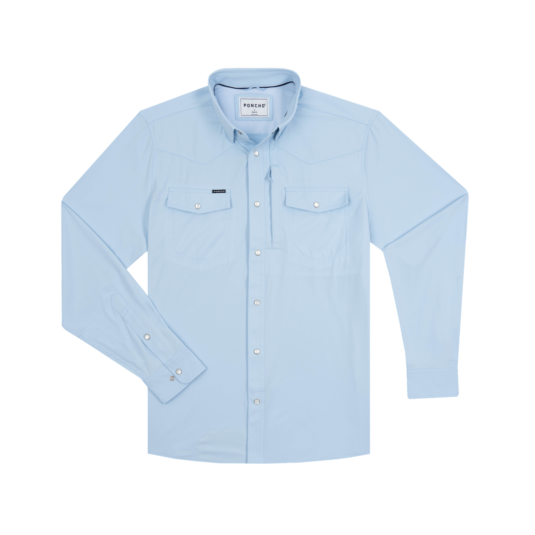 Poncho The San Gabriel Long Sleeve Shirt, front view