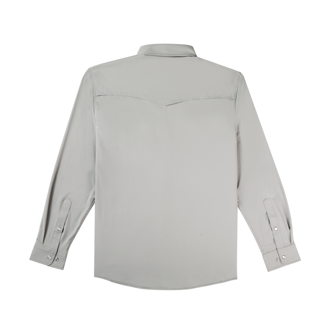 Poncho The San Saba Long Sleeve Shirt, back view