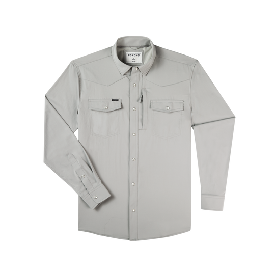 Poncho The San Saba Long Sleeve Shirt, front view