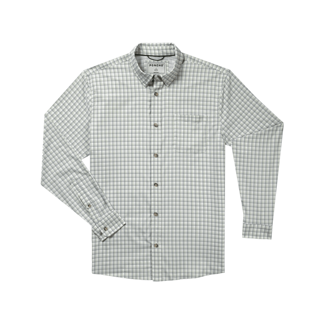 Poncho The Skipjack Long Sleeve Shirt, front view