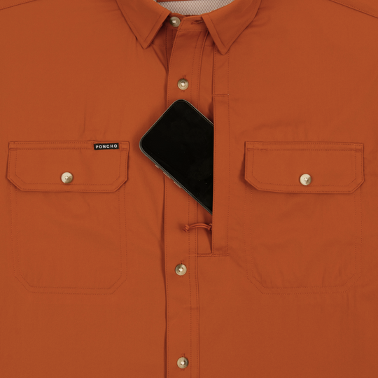 Poncho The Smokey Short Sleeve Shirt, detail, view 2