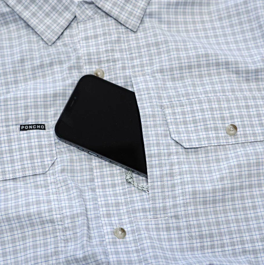 Poncho The Steelhead Long Sleeve Shirt, view 2
