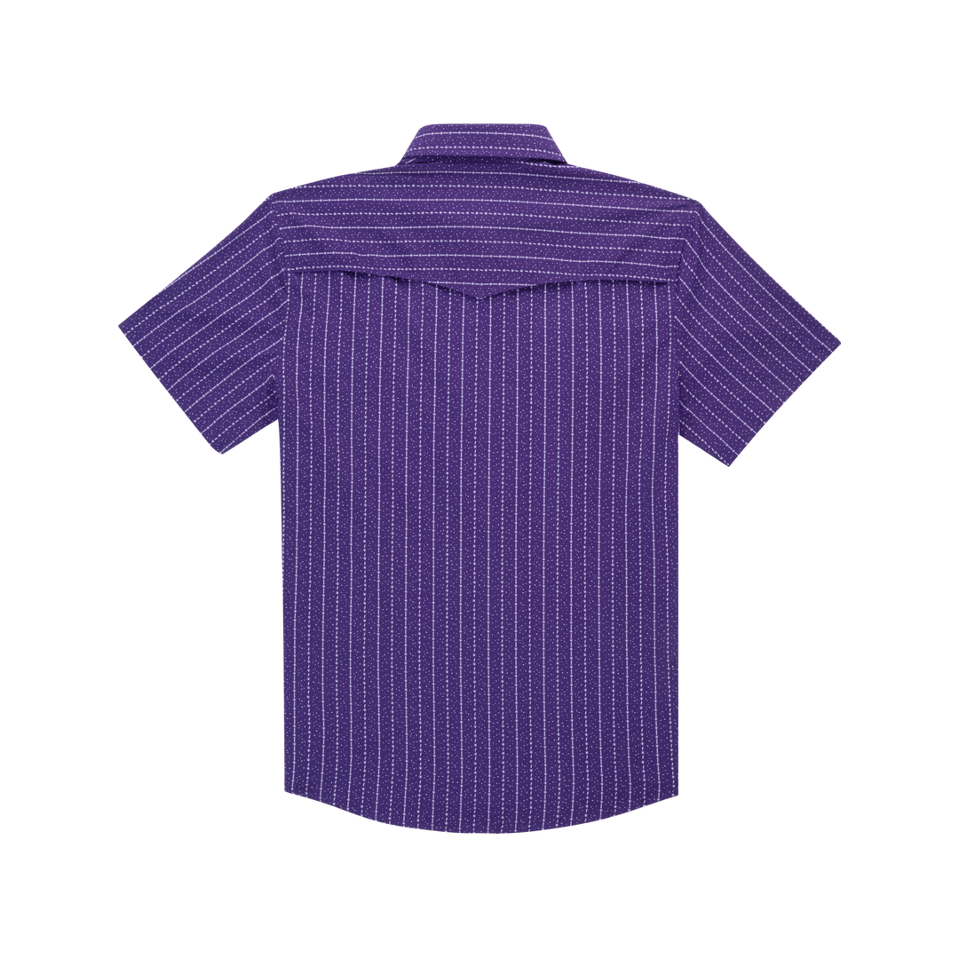 Poncho The Stockyard Short Sleeve Shirt, back view
