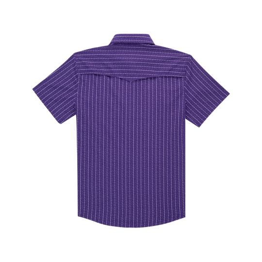 Poncho The Stockyard Short Sleeve Shirt, back view