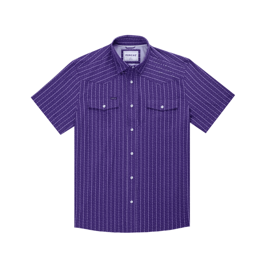 Poncho The Stockyard Short Sleeve Shirt, front view
