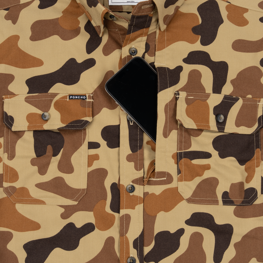 Poncho The Stuttgart Long Sleeve Shirt, detail, view 3