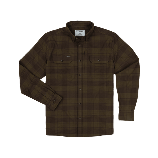 Poncho The Telluride Long Sleeve Shirt, front view