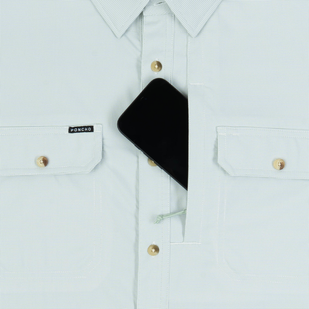 Poncho The Topwater Long Sleeve Shirt, detail, view 3