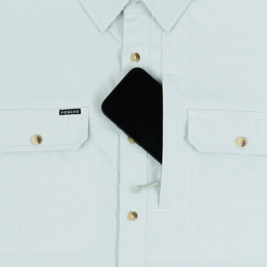 Poncho The Topwater Long Sleeve Shirt, detail, view 3