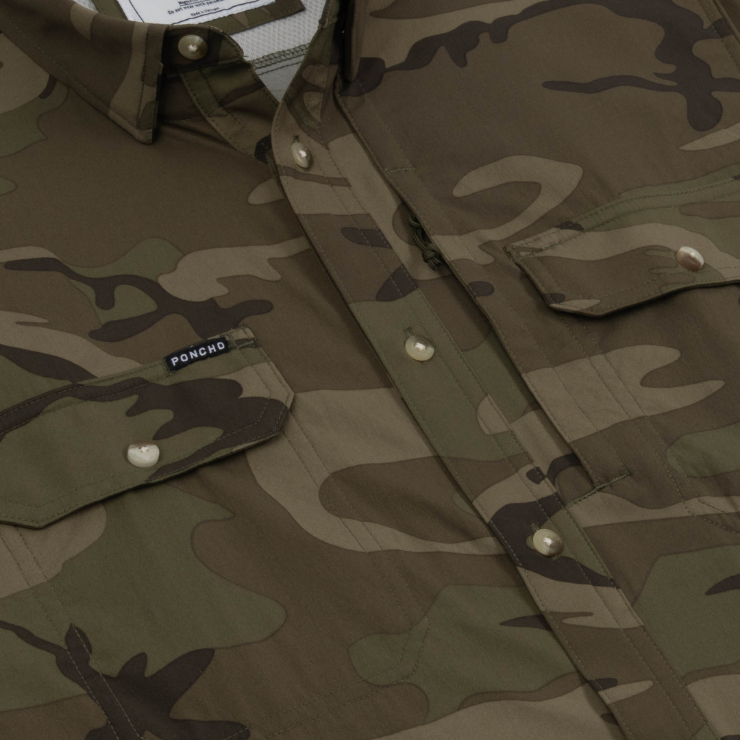 Poncho The Arroyo Short Sleeve Shirt, detail