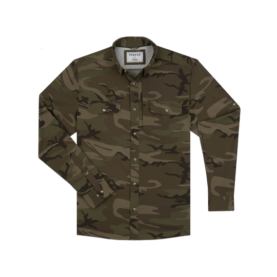 Poncho The Torcaza Long Sleeve Shirt | Tailwaters Fly Fishing