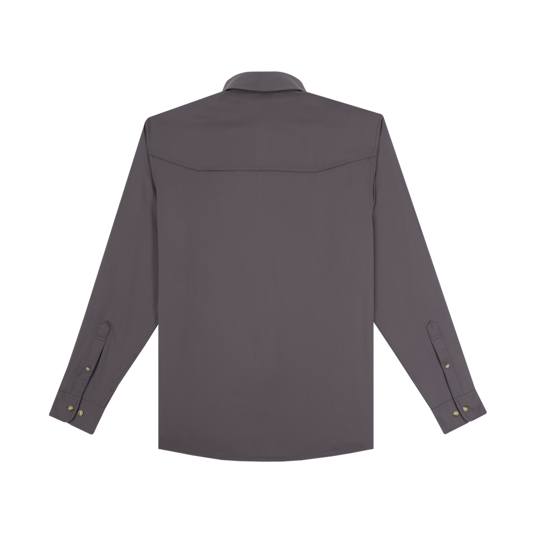 Poncho The Tripletail Long Sleeve Shirt, back view