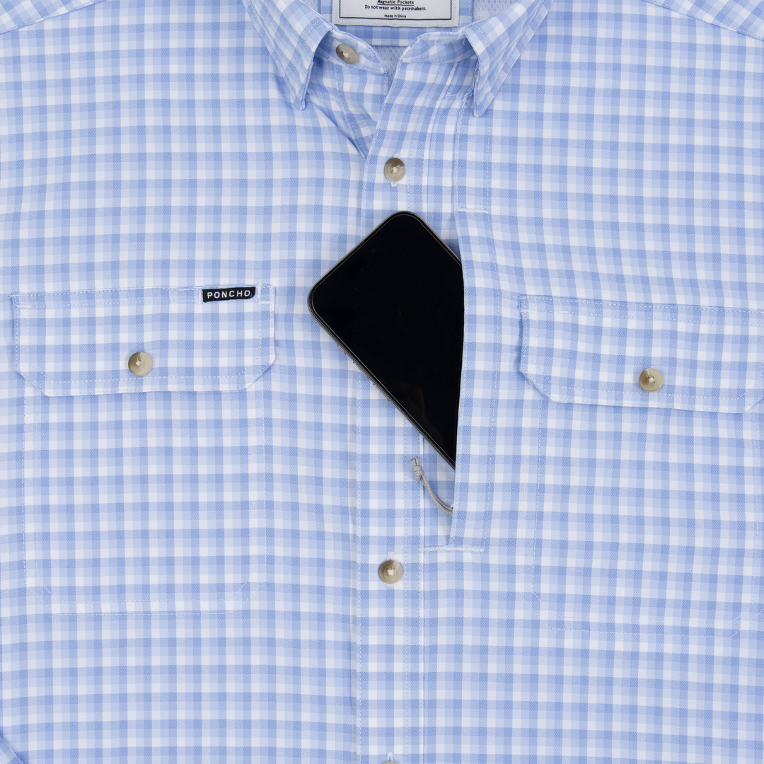 Poncho The Wahoo Long Sleeve Shirt, detail, view 3