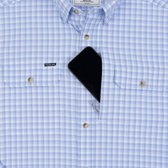 Poncho The Wahoo Long Sleeve Shirt, detail, view 3