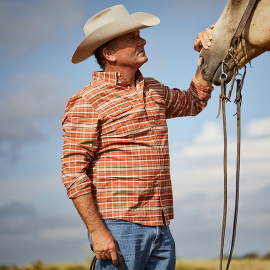 Poncho The Alamosa Long Sleeve Shirt, worn
