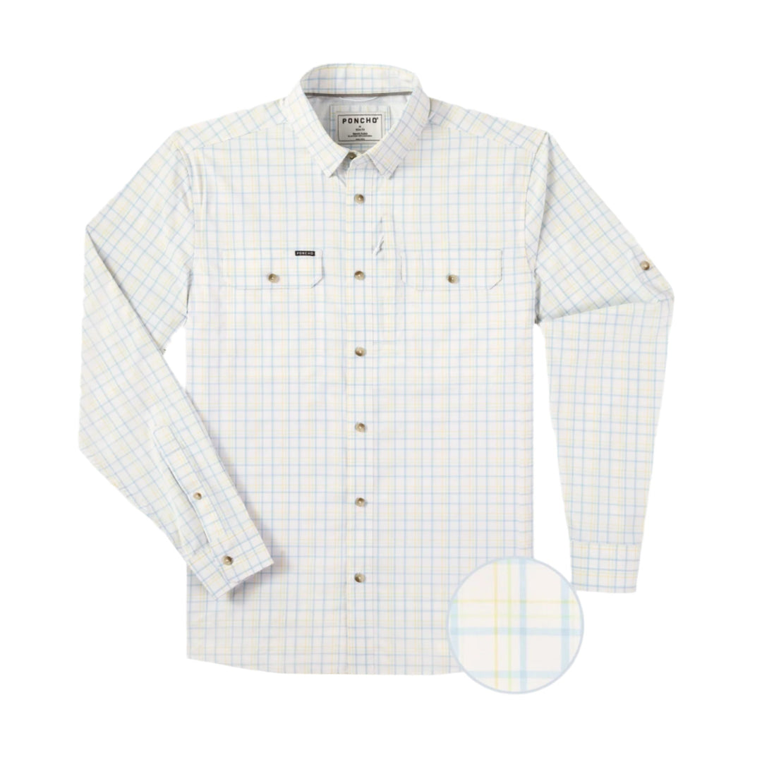 Poncho The Bird Island Long Sleeve Shirt, front view