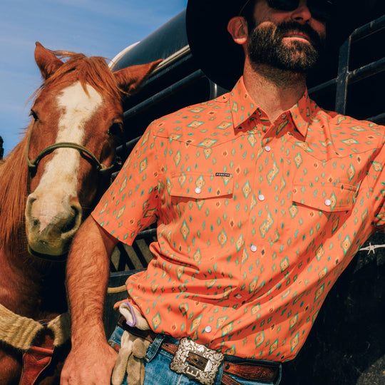 Poncho The Bisbee Short Sleeve Shirt, worn