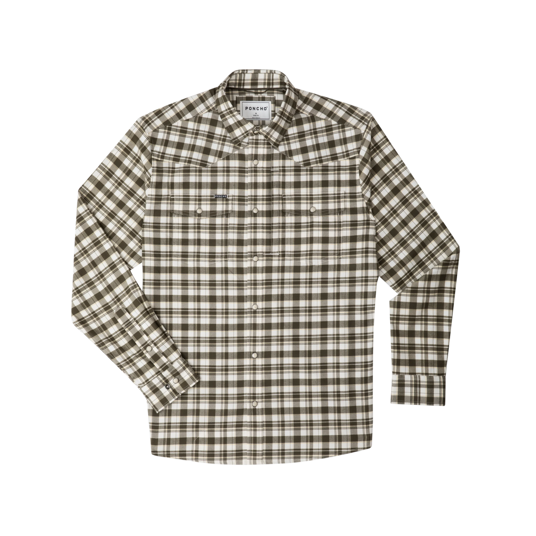 Poncho The Boone Long Sleeve, front view