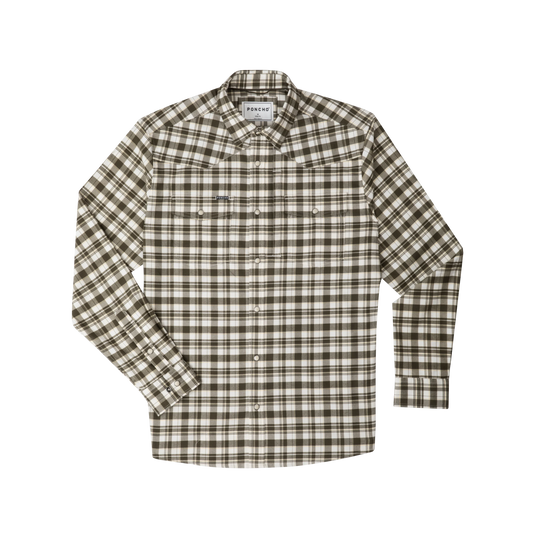 Poncho The Boone Long Sleeve, front view