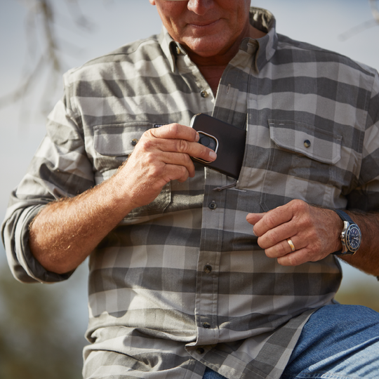 Poncho The Cape Buffalo Long Sleeve Shirt | Tailwaters Fly Fishing