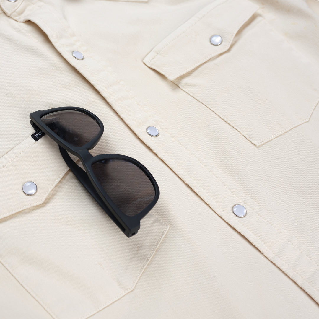 Poncho The Merle Long Sleeve Shirt, Pocket