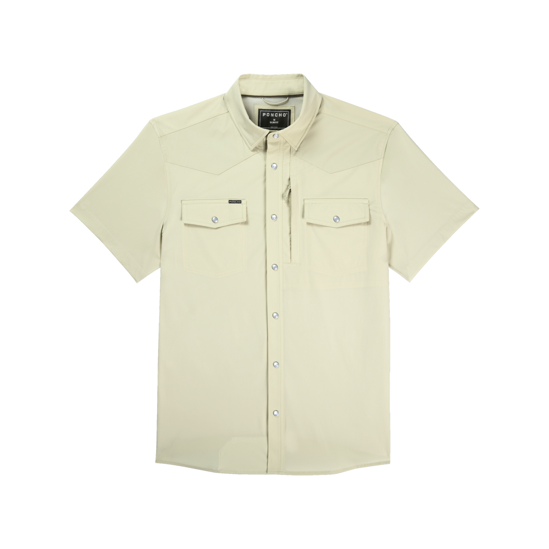 Poncho The Saddle Stitch Short Sleeve, front view, view 2