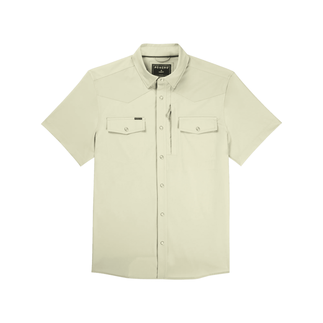 Poncho The Saddle Stitch Short Sleeve, front view
