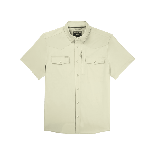 Poncho The Saddle Stitch Short Sleeve, front view