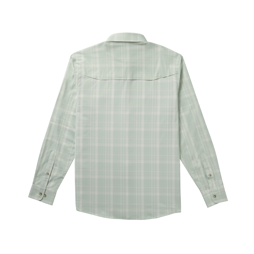 Poncho The Spanish Moss Long Sleeve Shirt, back view